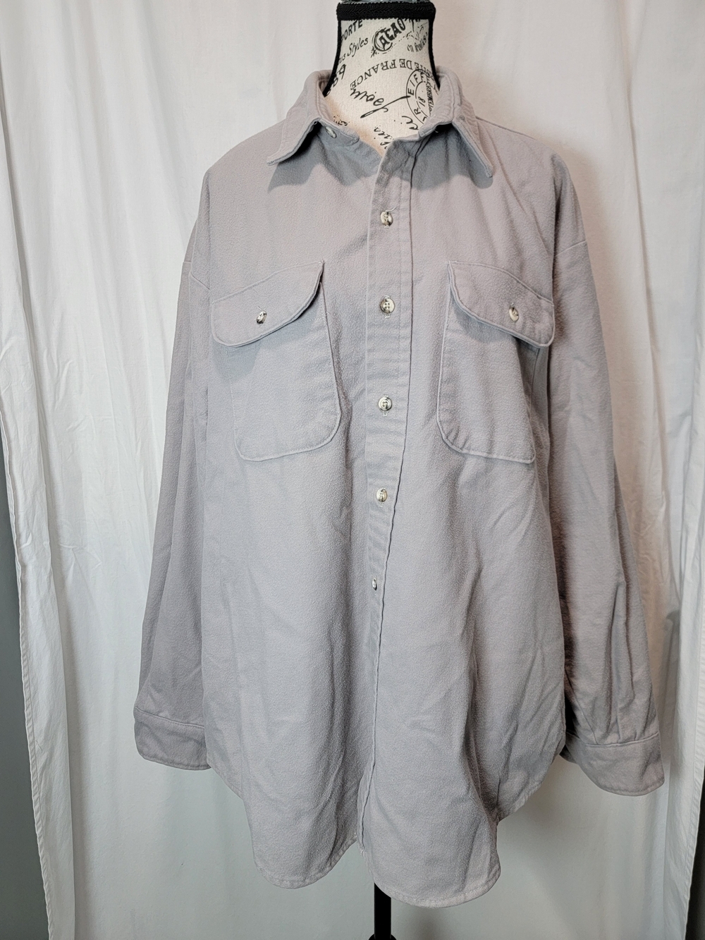 Vintage Chamois Five Brothers Button Down Shirt Made In USA